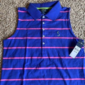 New Polo Ralph Lauren Golf Shirt XL 16 Sebonack Golf Club New York